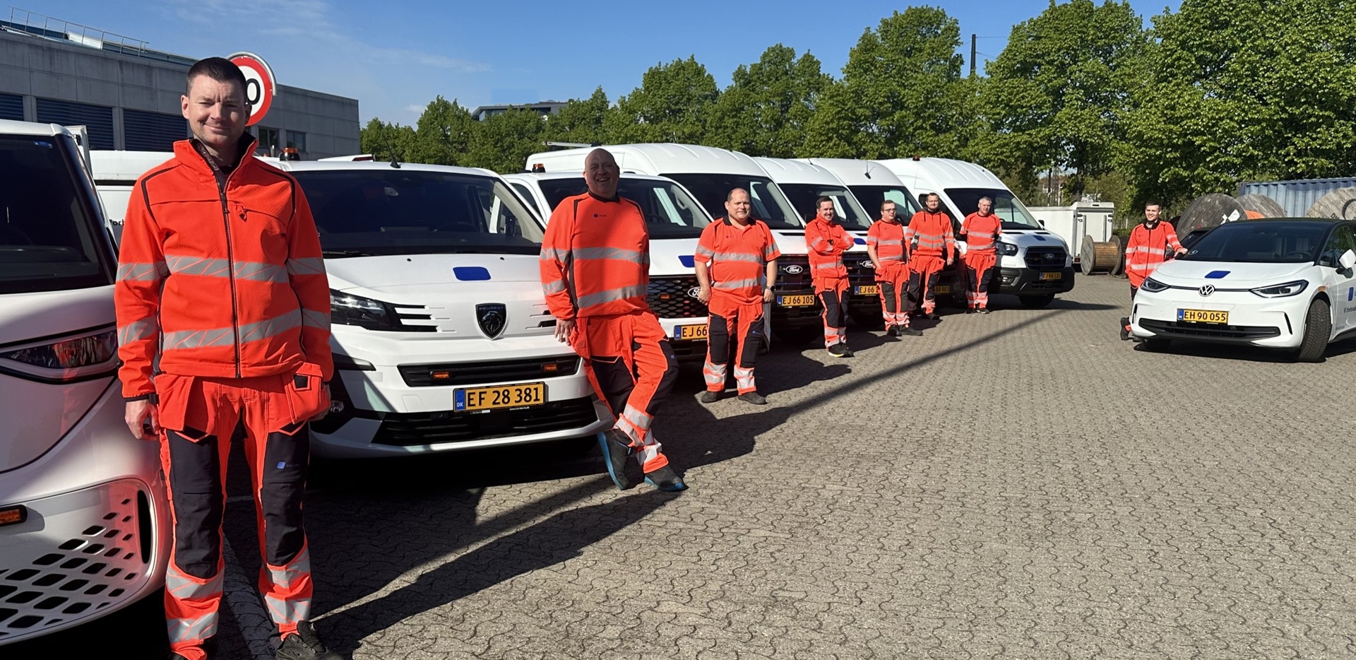 9 eektriske teknikerbiler